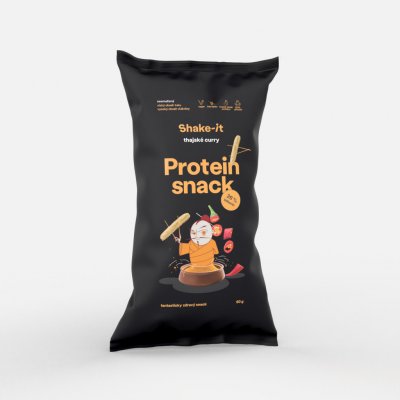 SHAKE IT Proteinový Snack 60g – Zbozi.Blesk.cz