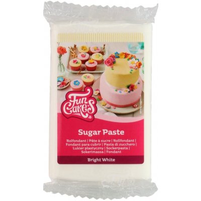 FunCakes potahový Fondán Bright White bílý 250 g – Zboží Dáma