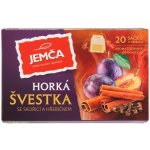 Jemča Horká švestka se skořicí a hřebíčkem aromatizovaný ovocný čaj 20 x 2 g – Zboží Mobilmania