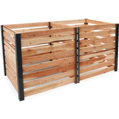 Ekonakup Dřevěný Jery Duo 2000 modřínový antracit – Zboží Dáma