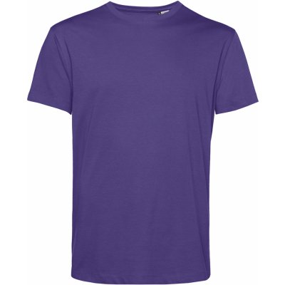 Pánské tričko Organic B&C Tmavě fialová