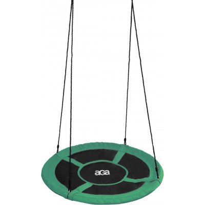 Aga Závěsný houpací kruh 90 cm Tmavě zelený STK16147 – Sleviste.cz