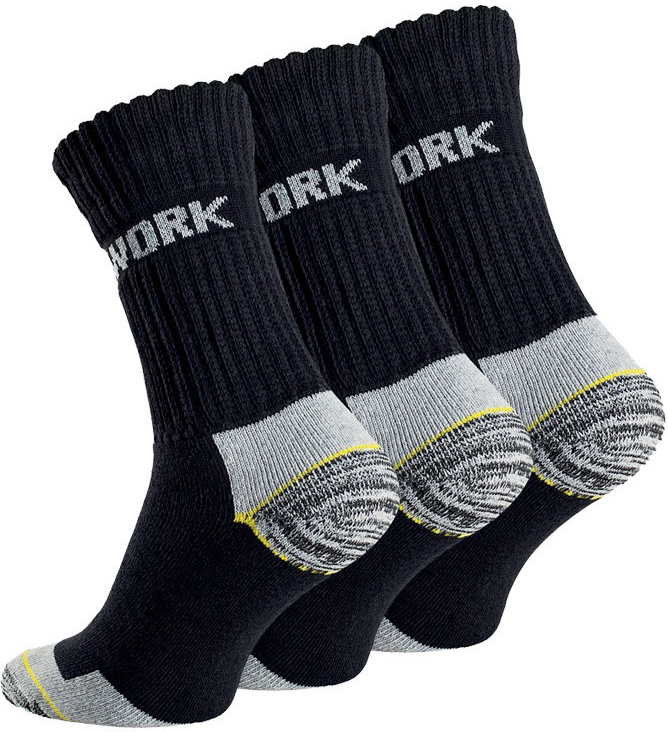 Evona 3 PACK pánské termo pracovní ponožky WORK PON WORKTERM 3 BASS