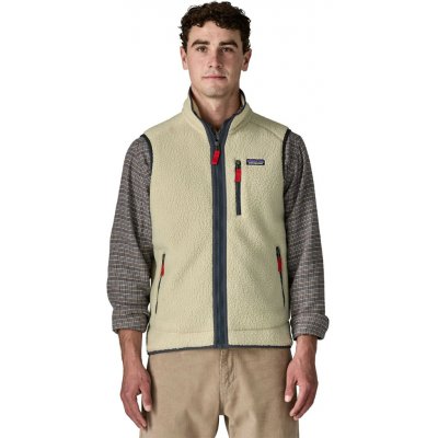 Patagonia M's Retro Pile Vest pelican w/smolder blue – Sleviste.cz