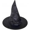 Dětský karnevalový kostým Wiky Klobouk čarodějnický černý 32 cm