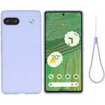 Pouzdro PROTEMIO 59130 RUBBER Ochranný kryt pre Google Pixel 7a fialový – Zboží Mobilmania