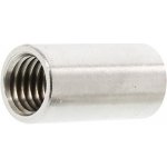 Matice prodlužovací kulatá M6x25, nerez A2 (100 ks) – Hledejceny.cz