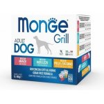 Monge Grill Dog Adult smíšená hovězí treska kuřecí krůtí 12 x 100 g – Zboží Mobilmania