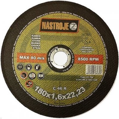 Nástroje cz Řezný kotouč 180 x 1,6 mm IM-2-180-1,6R – Zbozi.Blesk.cz