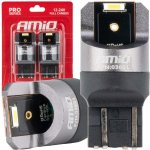 LED žárovky FULL CANBUS PRO W21/5W 2x1860 SMD bílé 12V 24V AMIO-03601 – Hledejceny.cz
