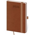 Helma 365 Print Pop B6 týdenní 2026 Hnědá – Zboží Mobilmania