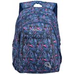 Willard batoh SCHOOL 25 fialová růžová tyrkysová – Sleviste.cz