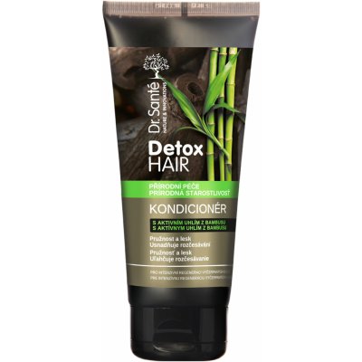 Dr. Santé Detox Hair kondicionér na vlasy s aktivním uhlím z bambusu 200 ml – Zboží Mobilmania