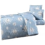 Brotex povlečení Sen modré 90 x 135 cm 45 x 60 cm – Zboží Mobilmania