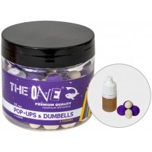 The One Plovoucí Boilies Pop-Up + Liquid 50g 12mm + 12x8mm + 3ml Purple Krab, Borůvka