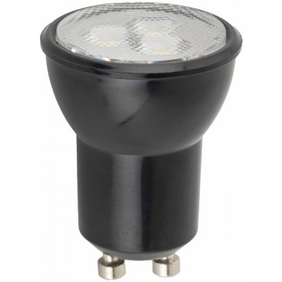 TK Lighting Černá LED bodová žárovka 3W GU10 MR11 230V – Hledejceny.cz