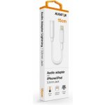 Aligator adaptér Lightning / 3,5mm Jack, bílé – Zboží Živě
