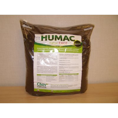 Chov nature Humac natur Exot 2,5 kg – Zboží Mobilmania