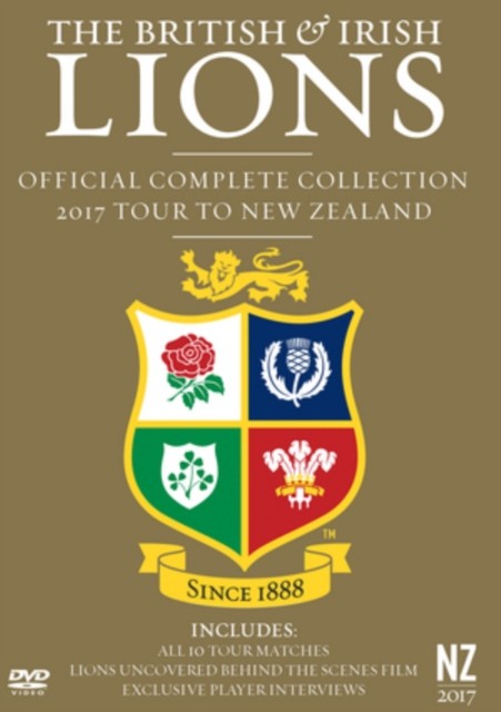 British and Irish Lions: Official Complete Collection 2017... DVD
