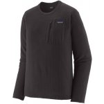 Patagonia R1 AIR FLEECE CREWNECK černá – Zboží Mobilmania