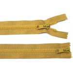 KOH-I-NOOR Kostěný zip no.5 rozepínací dvoucestný 100cm okrový béžový – Hledejceny.cz