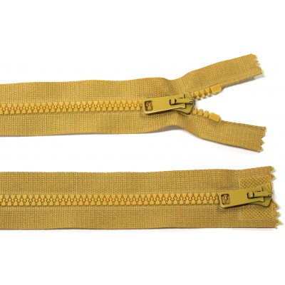 KOH-I-NOOR Kostěný zip no.5 rozepínací dvoucestný 100cm okrový béžový – Hledejceny.cz