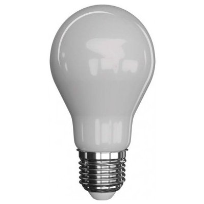 Emos LED žárovka Filament A60 mléčná E27 7,6W teplá bílá – Zboží Mobilmania