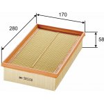 Vzduchový filtr VALEO 585308 – Hledejceny.cz
