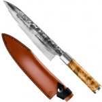 Kuchařský nůž Forged VG10 20,5 cm s koženým pouzdrem – Zboží Mobilmania