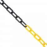 Cerva JSP Řetěz plast 6 mm x 25 m černá žlutá – Hledejceny.cz