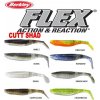 Návnada a nástraha Berkley Flex Cutt Shad green Black 10 cm