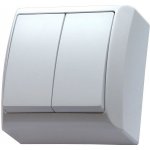 Ospel dvojitý, dvoupólový, bílý, Bis, ŁN-2B/00 – Hledejceny.cz