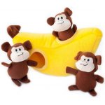ZippyPaws Opice v banánu 25 x 13 x 10 cm – Sleviste.cz