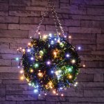 Lyyt BLS120MC světelný řetěz na baterie s časovačem 120x LED multicolour – Hledejceny.cz