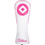 Titleist headcover Leather Pink Out Fairway bílo růžový – Hledejceny.cz
