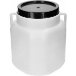 Browin Barel 20 l, HDPO, bílý, hranatý – Zboží Mobilmania