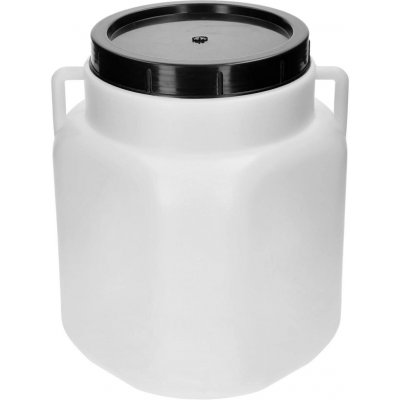 Browin Barel 20 l, HDPO, bílý, hranatý – Zboží Mobilmania