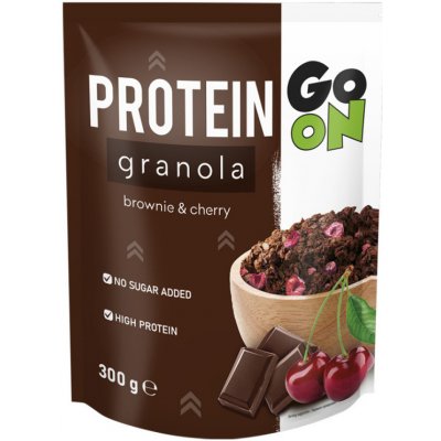 Go On! Proteinová granola brownie a cherry 300 g – Hledejceny.cz