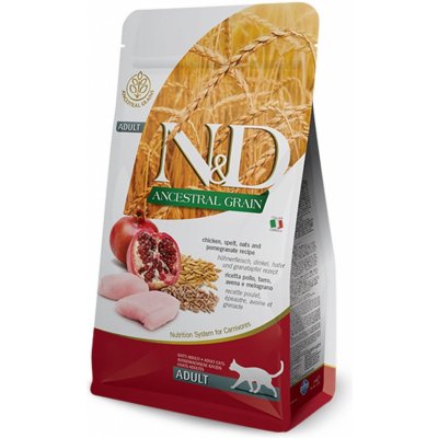 Farmina N&D Cat LG Adult chicken & pomegranate 5 kg – Zboží Mobilmania