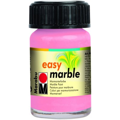 Mramorovací barva easy marble 15ml 033 Růžová