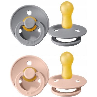 Bibs Colour Cloud Blush šedá ruměncová 2 ks – Zboží Dáma