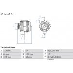 BOSCH 0 986 048 791 generátor (0986048791)