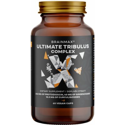 BrainMax Ultimate Tribulus Complex 60 rostlinných kapslí – Hledejceny.cz