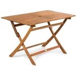 Nábytek Texim Stůl skládací Mandy 120 x 70 x 75 cm – Zboží Dáma