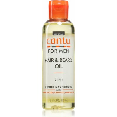 CANTU Men Hair & Beard Oil vyživující olej na vlasy a vousy pro muže 100 ml – Hledejceny.cz
