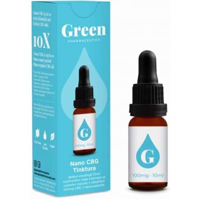 Green Pharma Nano CBG Tinktura 300 mg 30 ml