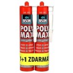 BISON Poly Max POLYMER Lepidlo montážní 465 g – Sleviste.cz