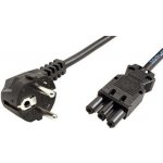 BACHMANN Kabel síťový, CEE 7/7(M) - GST18(F), 1,5m, černý (375.000) - 19.07.1257 – Zbozi.Blesk.cz