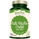 GreenFood Multi VitaMin Chelát pro muže 90 kapslí – Zboží Mobilmania