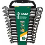 Sata Tools Očkoploché ráčnové klíče 8 - 19 mm Černé ST08032 – Zboží Mobilmania